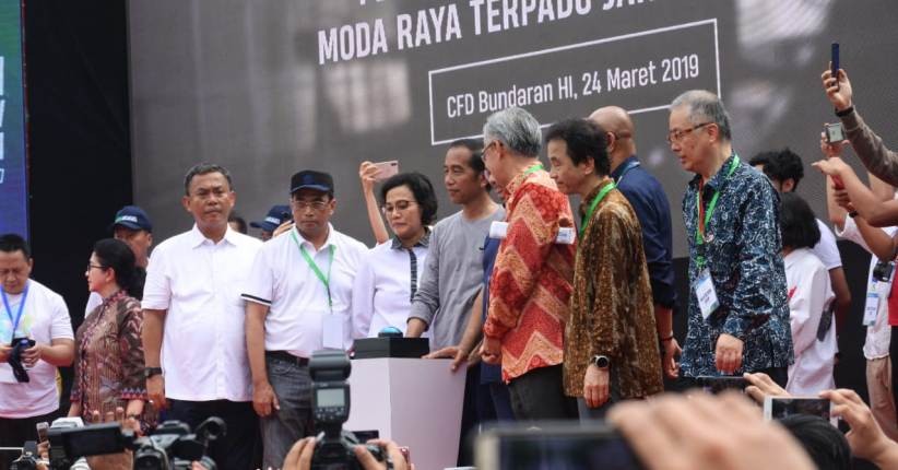 Resmikan MRT Jakarta, Jokowi: Hari Ini Peradaban Baru Kita Mulai