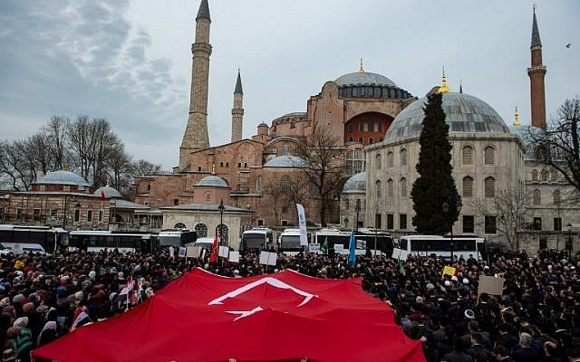 Erdogan Pertimbangkan Ubah Museum Hagia Sophia di Istanbul Jadi Masjid