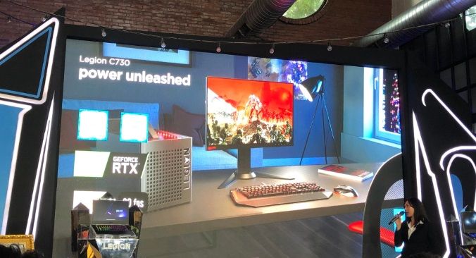 Lenovo C730 Cube Terbaru Ditopang GeForce RTX 2080 