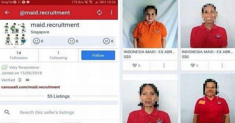 Agen Tenaga Kerja Singapura yang Jual TKI di Situs Online Ngaku Salah