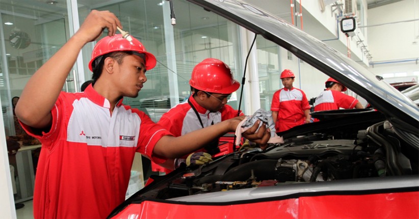 Mitsubishi Serap 102 Mekanik Teknisi dan Mekanik dari SMK Binaan