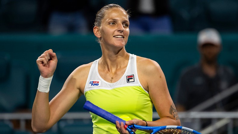 Singkirkan Simona Halep, Karolina Pliskova Melaju ke Babak Final
