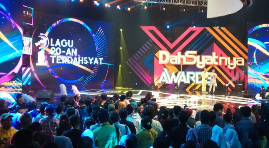 Java Jive Ajak Penonton Dahsyatnya Awards 2019 Nostalgia ke Era 90-an