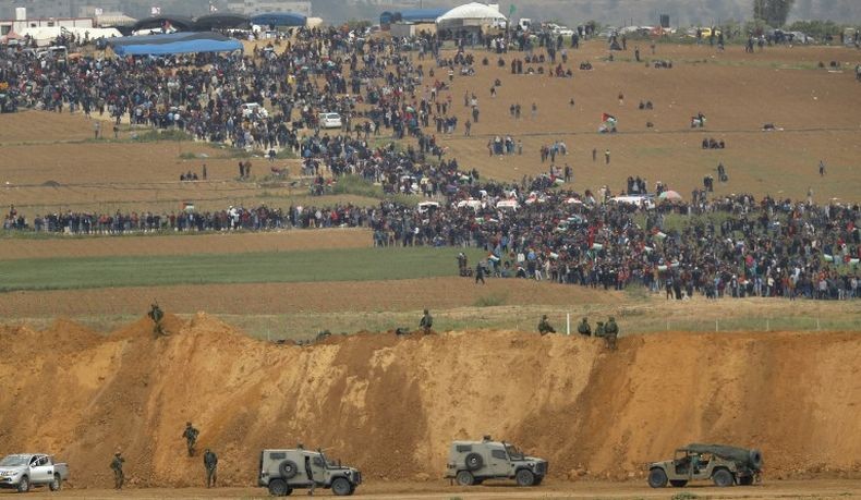 Jelang Peringatan 'Great Return', Warga Gaza Tewas Ditembak Israel