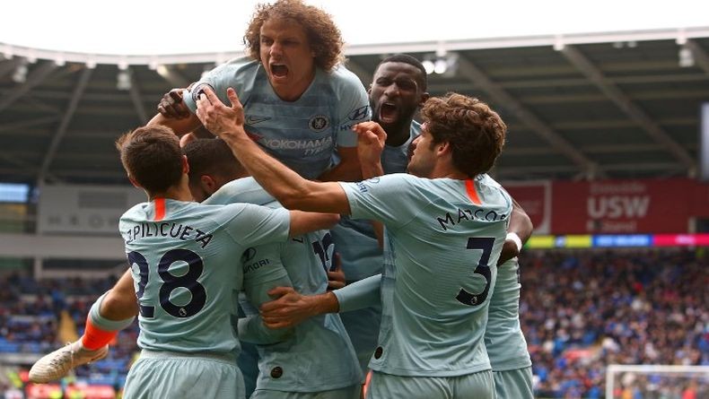 Cetak 2 Gol di Enam Menit Terakhir, Chelsea Kalahkan Cardiff City