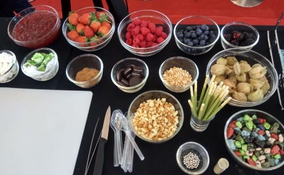 Kreasi Chef Axhiang Membuat Es Krim Kekinian dengan Rasa Nusantara 