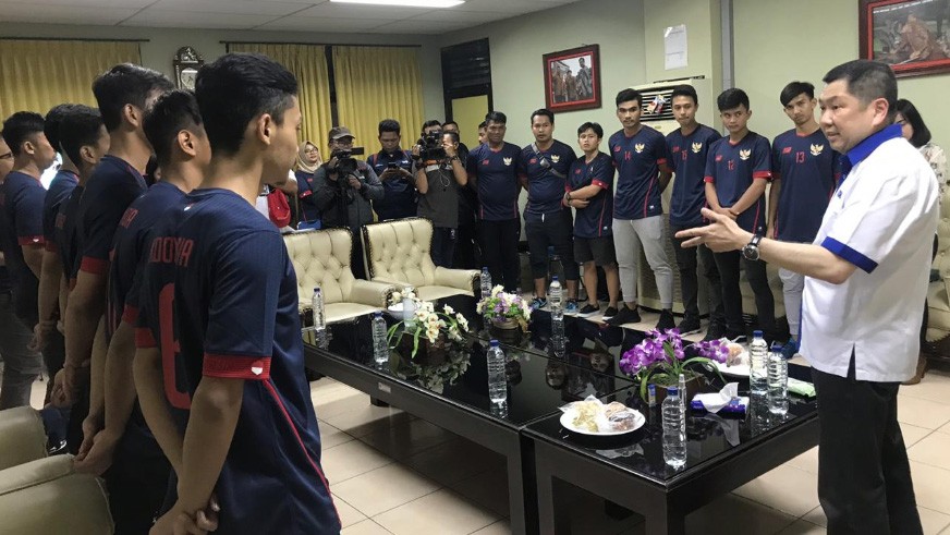 Kirim Timnas Futsal U-20 ke Taiwan, Ini Wejangan Hary Tanoesoedibjo