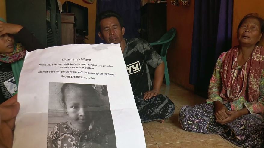 Anak Hilang Diduga Diculik, Orang Tua Tak Henti Menangis dan Berdoa