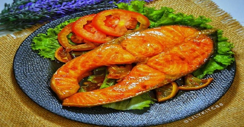 Mencicipi Salmon Saus Lemon, Menu Sehat yang Simpel Dimasak