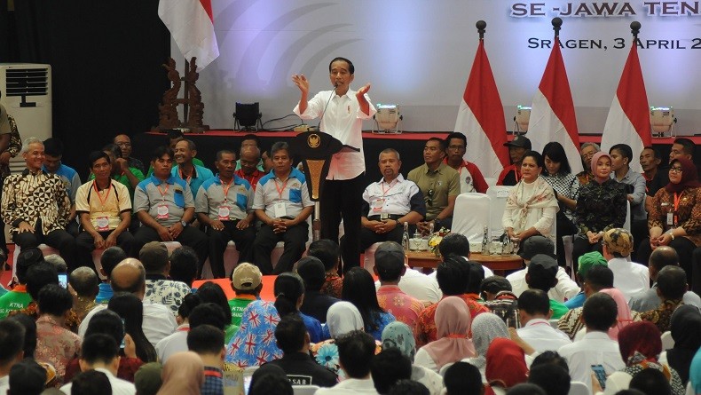 Presiden Jokowi Dorong Modernisasi Industri Pertanian di Indonesia