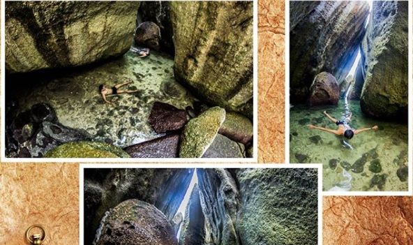 Intip Keindahan Telaga Bidadari di Pulau Kelayang, Terlihat Instagenik