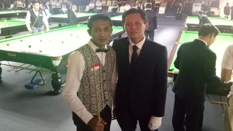 Yoni Menang WO, Dua Atlet Snooker Indonesia Lolos ke 16 Besar