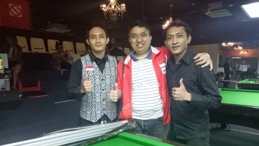 Singapore Snooker Open: Kalahkan Wakil Thailand, Gebby ke Semifinal