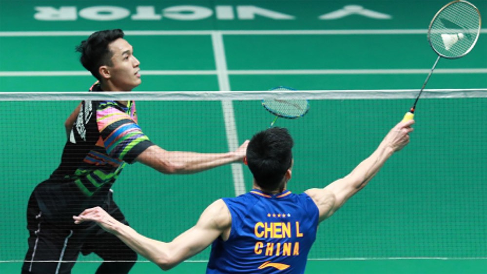 Disingkirkan Chen Long, Jonatan Christie Keluhkan Angin