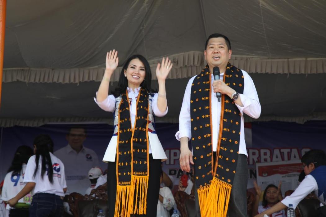 Massa Kampanye Membeludak, HT: Perindo Pilihan Rakyat Flores