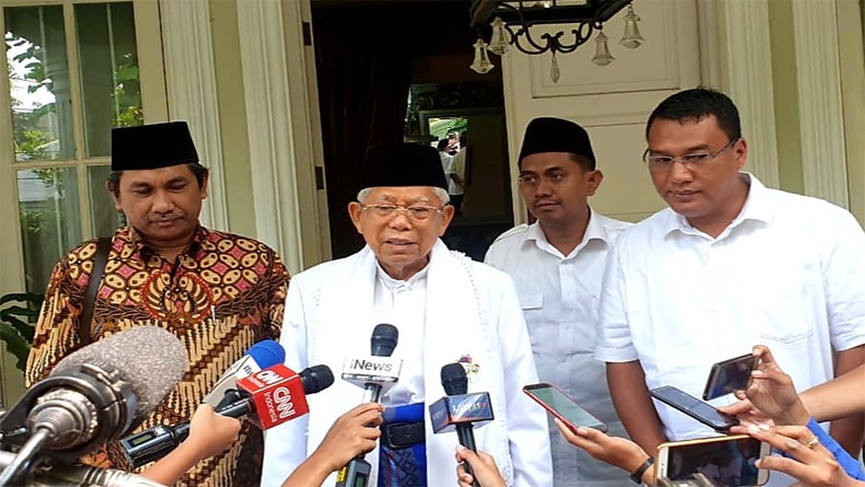 Debat Pilpres Terakhir, Ma'ruf Amin: Pak Jokowi Tentu Lebih Unggul