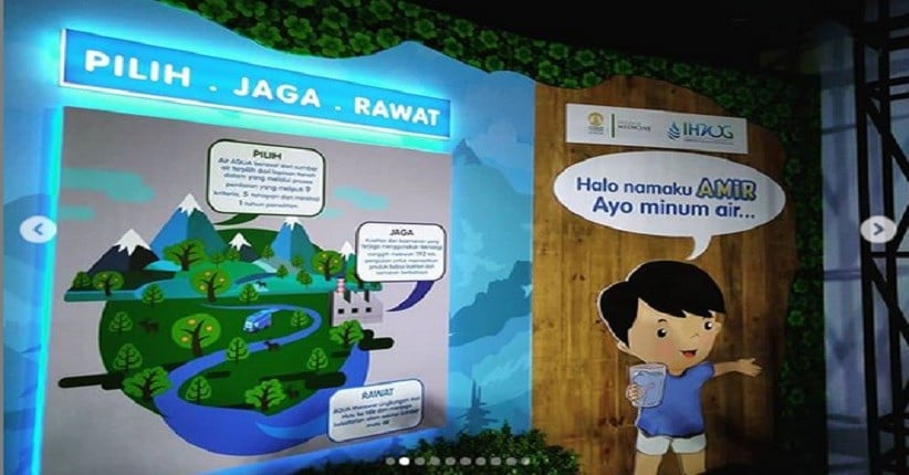 Wisata sambil Belajar tentang Zona Kebaikan Air di Taman Pintar Yogya