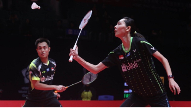 Menang Mudah atas Rinov/Pitha, Hafiz/Gloria Lolos ke Perempat Final
