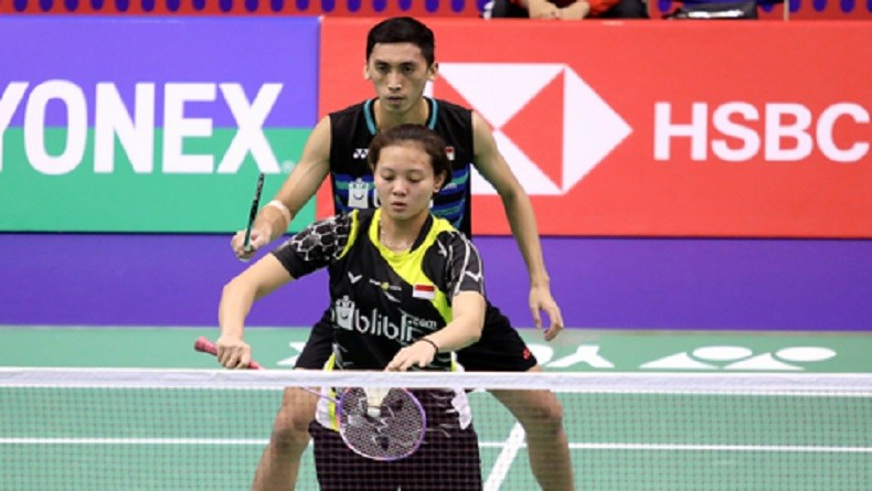 Bersaing Ketat, Ricky/Pia Atasi Perlawanan Ronald/Annisa