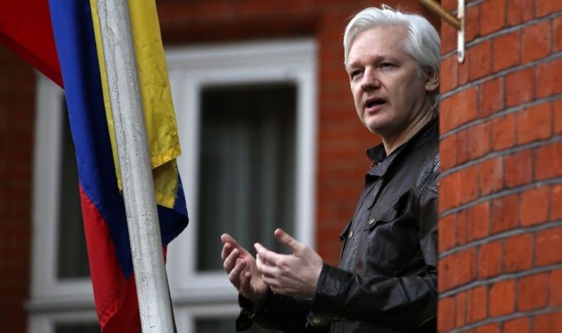 Pendiri WikiLeaks Assange Ditangkap Polisi Inggris di Kedubes Ekuador