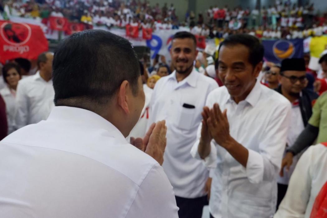 Dampingi Kampanye di Probolinggo, HT Yakin Jokowi Menang 70% di Jatim