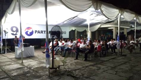 Begini Suasana Nobar Debat Pilpres Pamungkas di Kantor DPP Perindo