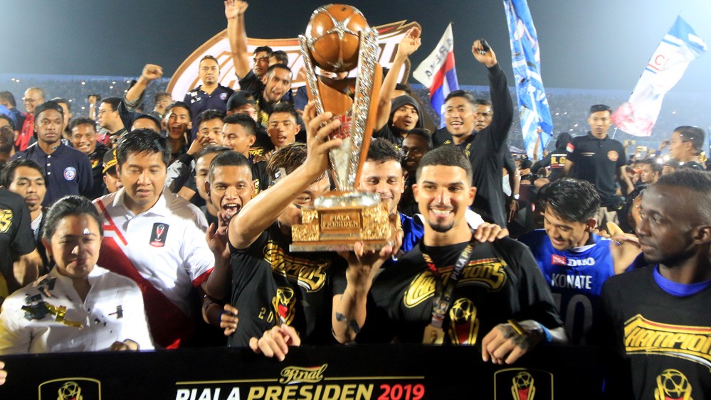 Arema Juara Piala Presiden 2019, Milo: Tim Jawab Kritik dengan Positif