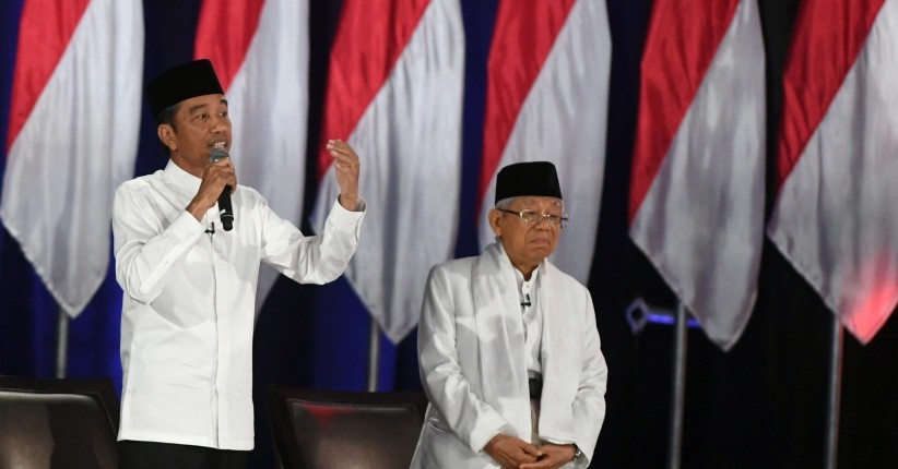 Masa Tenang Kampanye, Jokowi Umroh, Maruf Amin Santai di Rumah