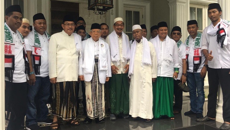 Ini yang Dilakukan Ma’ruf Amin Sebelum Debat Terakhir Sabtu Malam