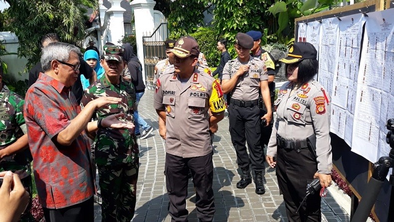 Pantau TPS, Kapolda: Pemilu di Yogyakarta Aman