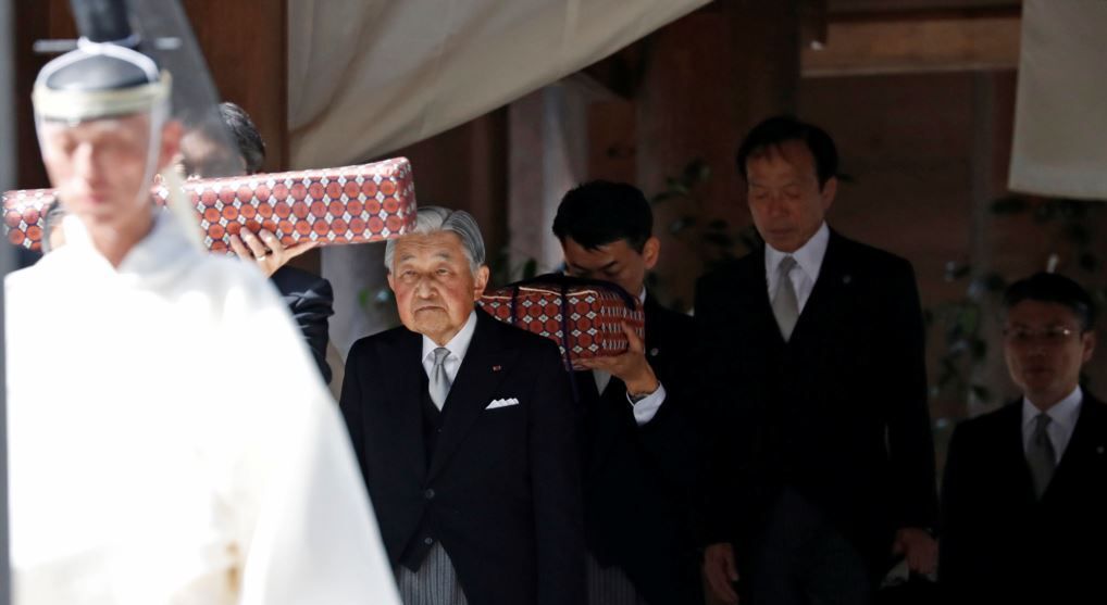 Turun Takhta, Kaisar Akihito Lakukan Ritual Melapor ke Dewa Shinto