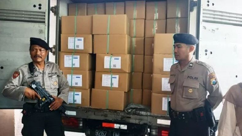 Jaga Surat Suara, Kapolsek di Blitar Diminta Tidur di Gudang PPK