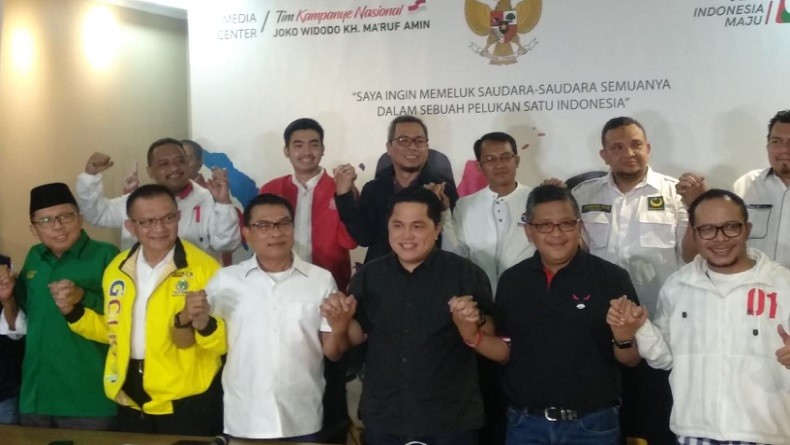 TKN Deklarasikan Kemenangan Jokowi-Ma'ruf