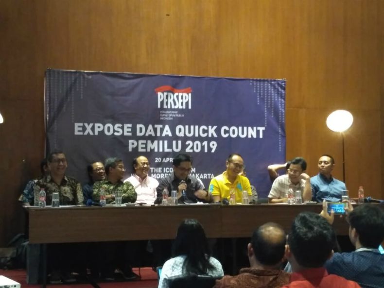 Persepi Tantang BPN Buka Data Quick Count Prabowo-Sandi Unggul 62%