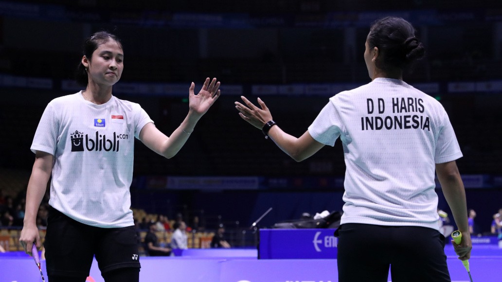 Rizki/Della Amankan Tiket Semifinal Kejuaraan Bulu Tangkis Asia