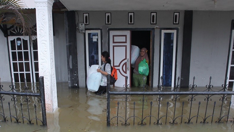 3.306 Jiwa di 9 Kecamatan Bintan Terdampak Banjir Rob