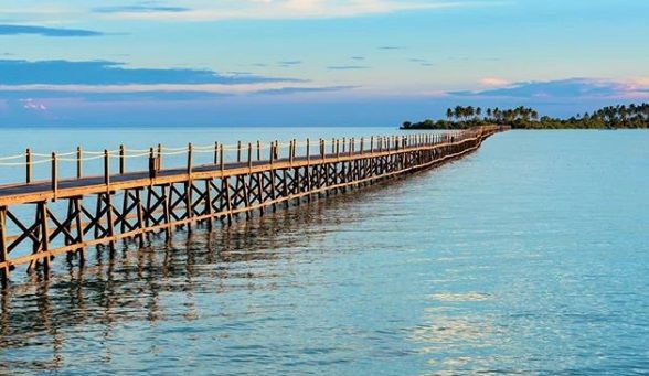 Terpukau dengan Keindahan Pulau Bakungan Berau, Mirip Maldives