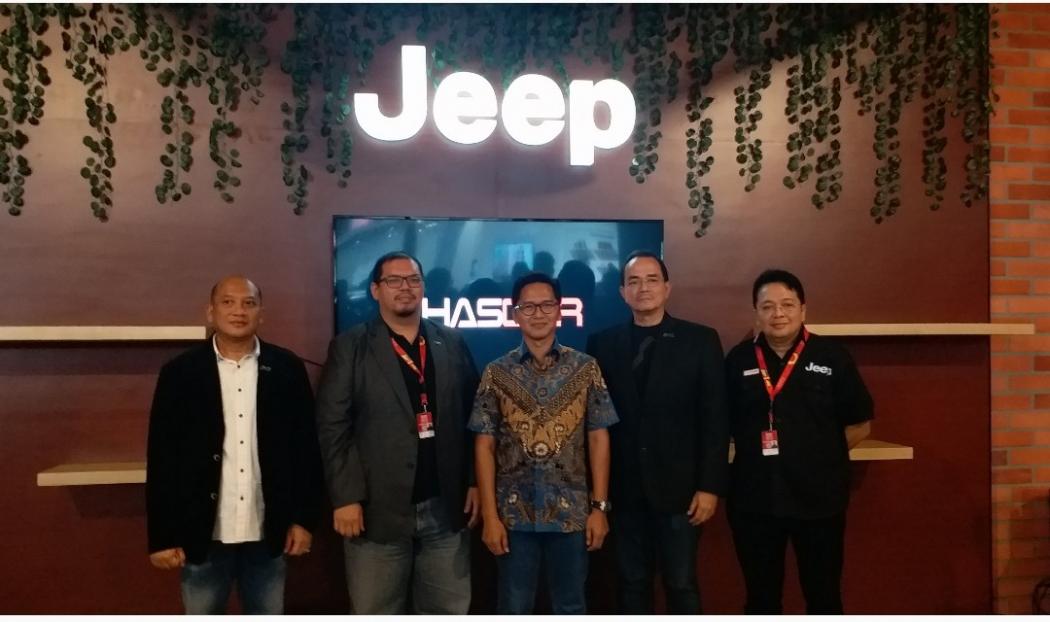 Target 500 Unit Tahun Ini, Hascar Genjot Jeep di Telkomsel IIMS 2019