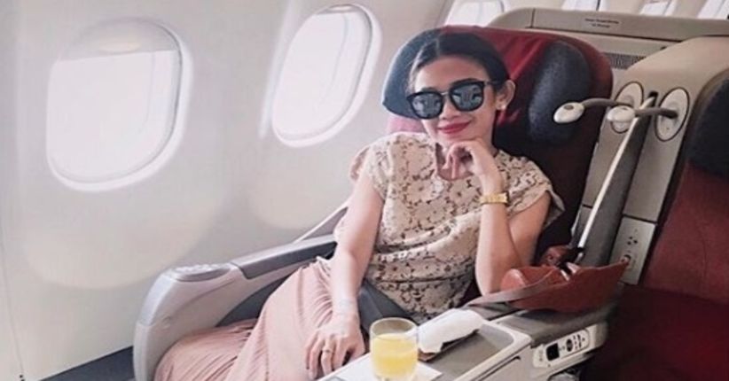 Oline Mendeng Bahagia Diundang ke Resepsi Syahrini & Reino Barack