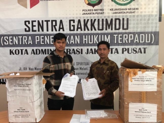 Bawaslu Kantongi Identitas Pemesan Ribuan C1 yang Disita di Menteng