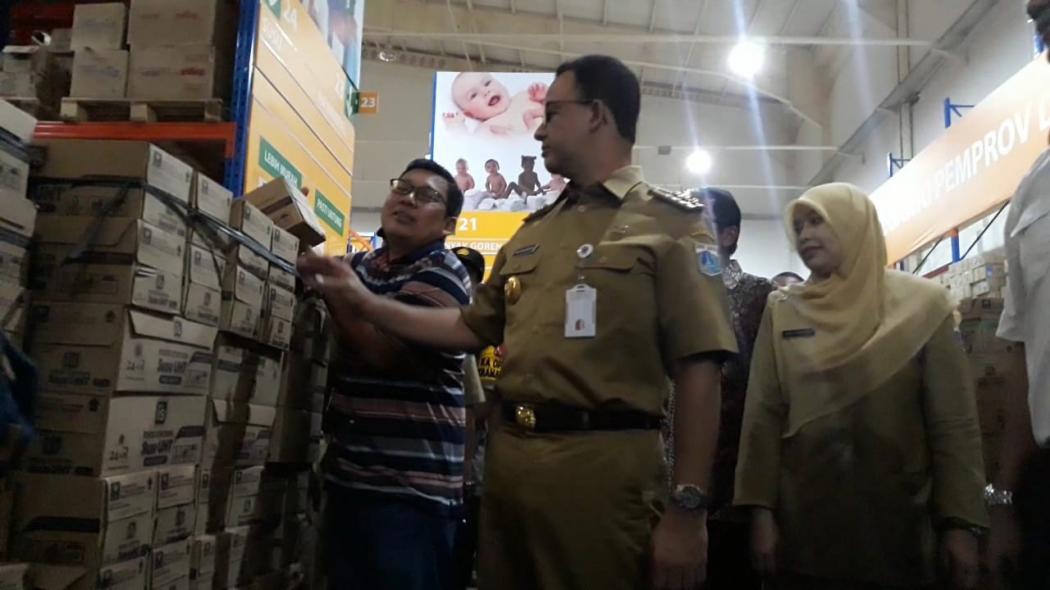 Inspeksi Pasar Kramat Jati, Anies: Harga Pangan Stabil Hingga Lebaran
