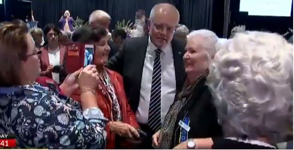 PM Australia Morrison Dilempari Telur saat Kampanye