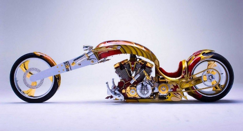 Builder AS Bangun Motor Berlapis Emas, Begini Penampakannya