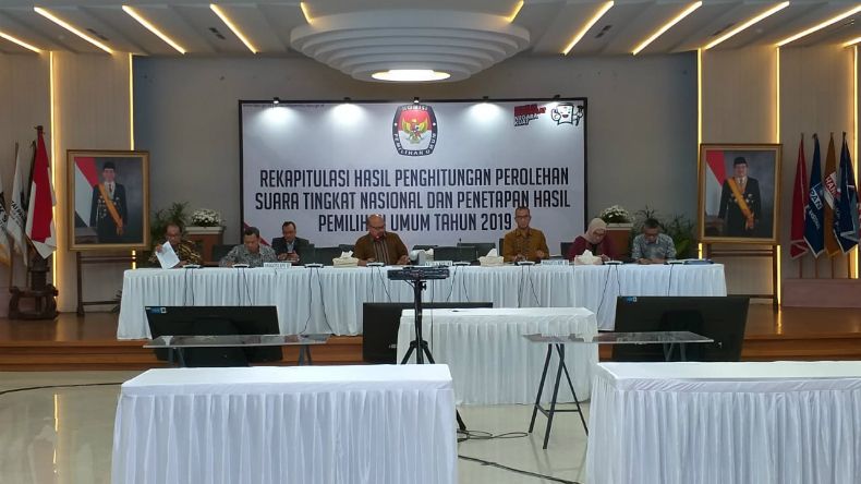 Rekapitulasi Suara: Prabowo Unggul Tipis dari Jokowi di Bengkulu