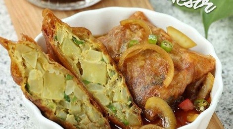 Inspirasi Membuat Menu Sahur, Yuk Bikin Martabak Kentang Kuah Mesir