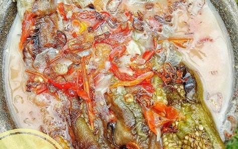 Persiapan Menu untuk Berbuka Puasa, Cicipi Terong Bakar Sambal Santan