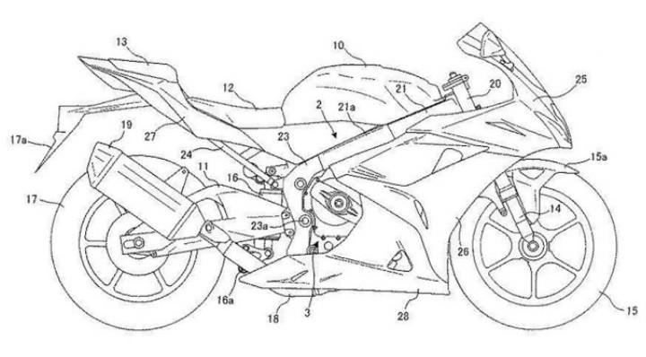 Suzuki Patenkan Desain GSX-R1000 Generasi Terbaru