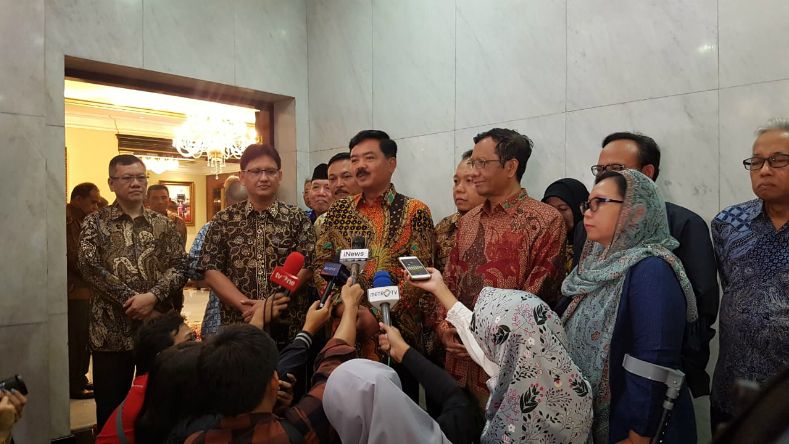 Temui Panglima TNI, Mahfud MD: Bangsa Ini Insyaallah Tetap Bersatu