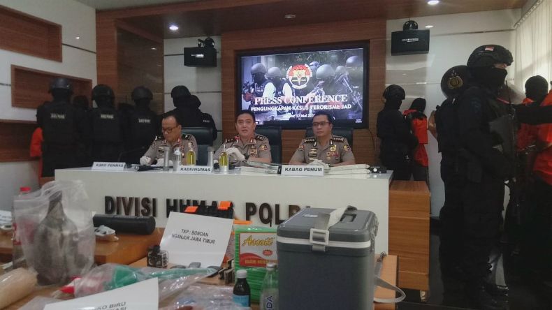 Densus Tangkap 68 Terduga Teroris Selama Lima Bulan, Terbanyak di Mei