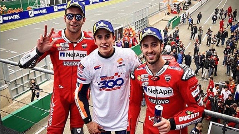 Atasi Perlawanan Ducati, Marc Marquez Juara GP Prancis